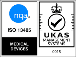 NQA ISO 13485 Certified (UKAS)